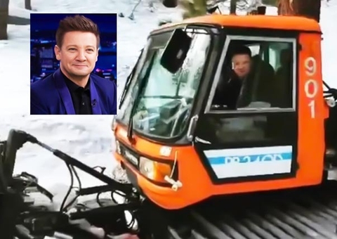 Veículo que esmagou perna de Jeremy Renner pesa 6 toneladas 
