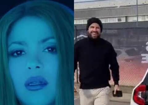 Piqué volta a provocar Shakira e surge dirigindo um Twingo após música