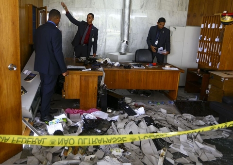 AGU pede bloqueio de bens de 40 presos em manifestação bolsonarista