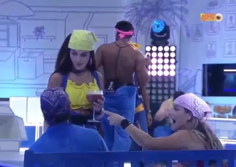 Vídeo: Gabriel se irrita com Larissa após sister impedir conversa dele com Bruna: 'você é mãe dela?'