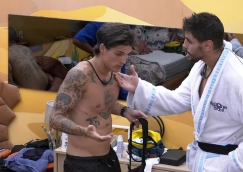 Cara de Sapato se exalta ao chamar atenção de Gabriel: 'vai sair como babaca'