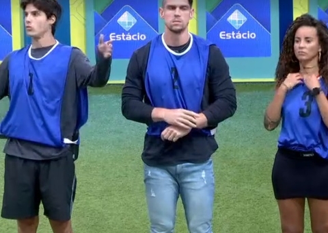 Indicados ao paredão, Gabriel, Domitila e Cristian disputam bate e volta