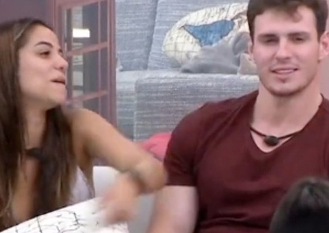 No BBB23, Key Alves tenta convencer Gustavo a fazer fio terra: 'tem que relaxar'