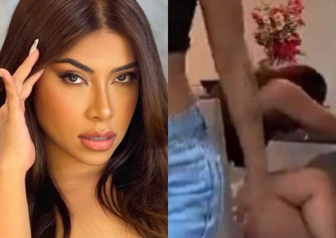 Ingrid Ohara rouba a cena em vídeo de tiktoker após web apontar uso de drogas: 'cheirando pó'