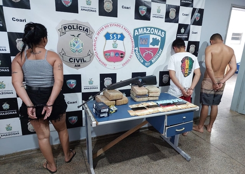 Grupo é preso tentando embarcar com bagagem recheada de drogas no Amazonas 