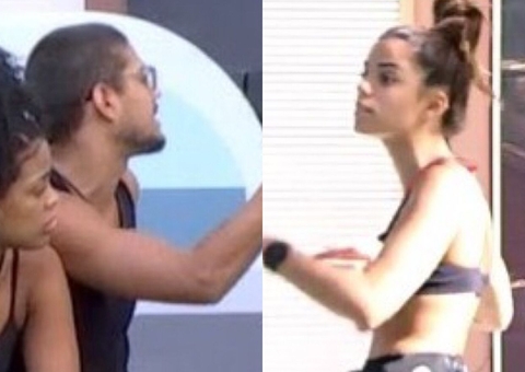 Emparedada, Key bate-boca com Gabriel: 'fala na minha cara'