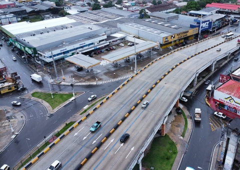 Viaduto do Manoa será parcialmente interditado nesta quinta-feira