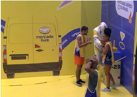 Terceira dupla, Marvvila e Gabriel são eliminados após 5h de prova do líder