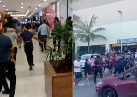 Incêndio em shopping deixa feridos e gera pânico; vídeo
