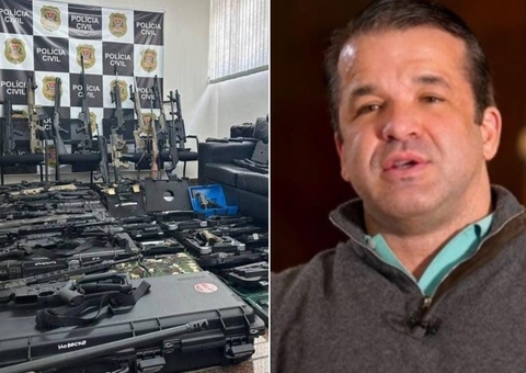 Acusado de estupro e agressão, Thiago Brennand tem 69 armas apreendidas pela polícia