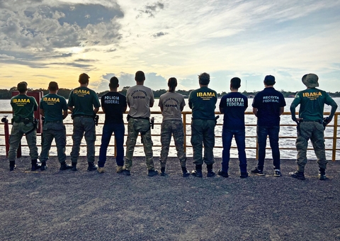 PF e Ibama apreendem mais de 30 toneladas de pescado ilegal no Amazonas