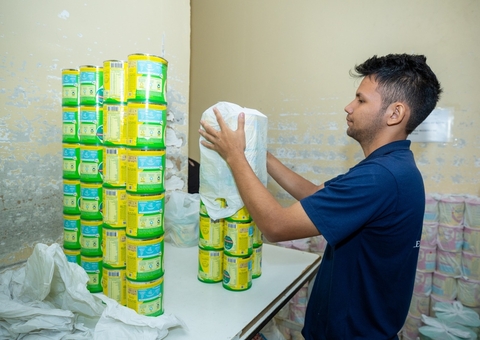 Responsáveis com iniciais J e K devem fazer retirada ‘Leite do Meu Filho’ nesta terça