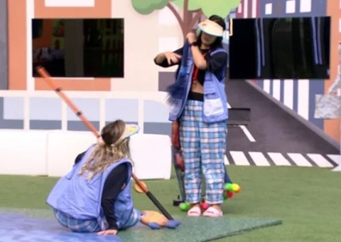 Larissa e Bruna batem boca por revezamento no Monstro do BBB 23