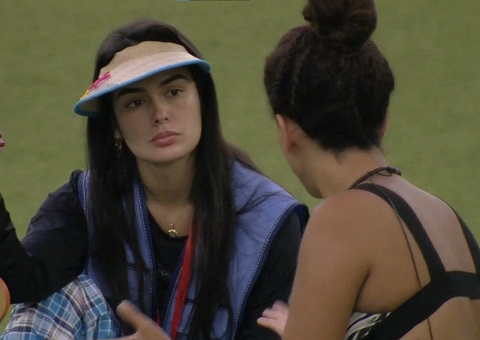 Larissa pede para ir ao Paredão com Domitila no BBB 23