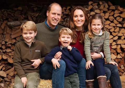 Caçula de William e Kate Middleton pode ficar fora da coroação de Charles por malcriação