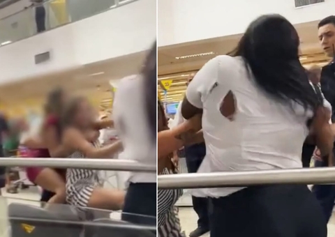 Mulheres tentam roubar 56 ovos de Páscoa e começam pancadaria em mercado; vídeo