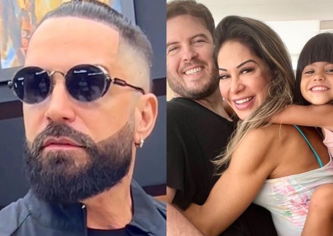 Latino critica foto de Maíra Cardi com Thiago Nigro e a filha: 'poderia ter poupado o seu ex'