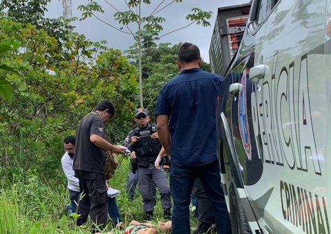 Com mãos amarradas e pano envolto na cabeça, homem é achado morto em Manaus