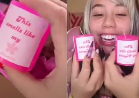 Influenciadora vende velas com aroma da própria vagina: 'cheirinho original