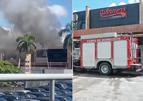 Estabelecimentos atingidos por incêndio em hamburgueria de Manaus têm perda total