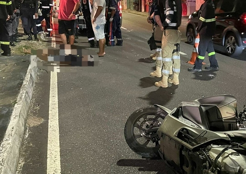 Motociclista perde controle da direção e morre em grave acidente em Manaus