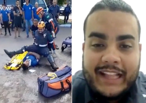Após viralizar, socorrista do Samu que escorregou em cima de vítima de acidente se pronuncia
