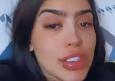 Grávida, MC Mirella bate a barriga em ferro e é levada para hospital