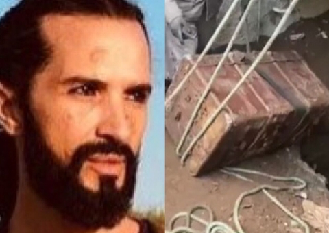 Vídeo mostra baú com o corpo do ator Jeff Machado sendo desenterrado 