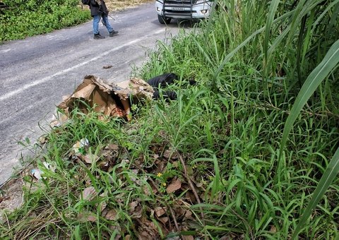Com mãos amarradas, homem é achado crivado de balas em Manaus