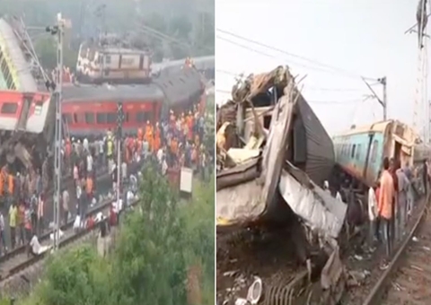 Acidente entre trens deixa 288 mortos e 900 feridos; vídeos 