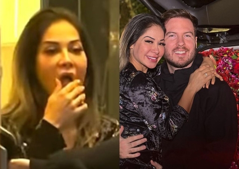 Maíra Cardi ganha carro com mil flores de Thiago Nigro de Dia dos Namorados