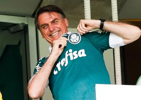 Bolsonaro vai ao Allianz Parque torcer pelo Palmeiras contra o Botafogo