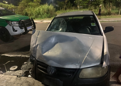 Motorista dorme ao volante e atropela homem em Manaus 