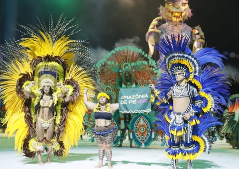 Boi Caprichoso exalta ancestralidade dos povos da floresta em Parintins