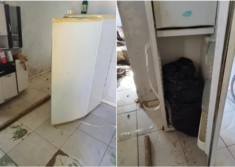 Corpo de mulher é encontrado em saco plástico dentro de geladeira