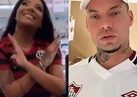 Ludmilla e Filipe Ret apostam bolada em clássico Fla x Flu; Saiba o valor