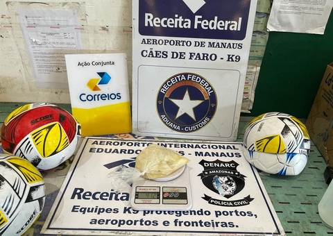 Drogas avaliadas em quase R$ 50 mil são encontradas em encomendas nos Correios em Manaus