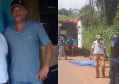 Agricultor passa mal ao pilotar motocicleta e morre em acidente na BR-230