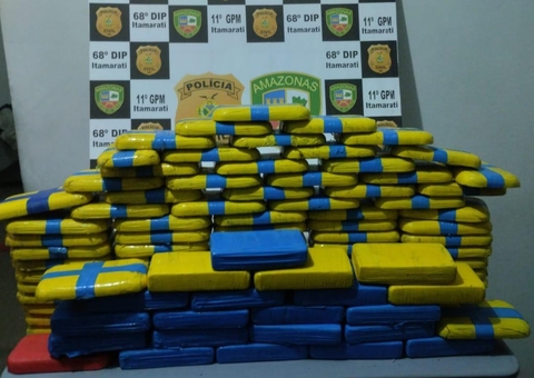 Avião pousa com 100 quilos de cocaína em lago no Amazonas