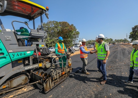 Duplicação da estrada do Tarumã chega à reta final em Manaus