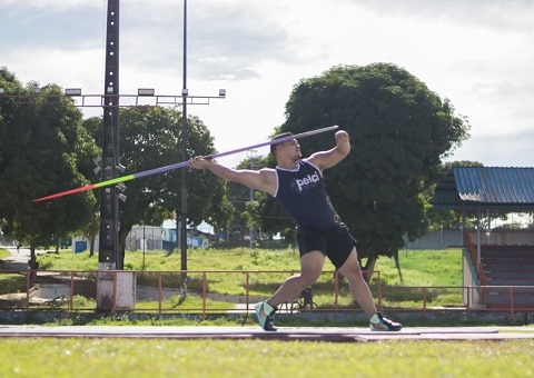 Sul-Americano de Atletismo: amazonense Pedro Nunes é medalha de ouro no lançamento de dardo 