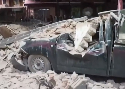 Terremoto deixa quase 300 mortos em Marrocos