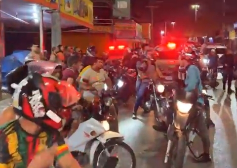 Suspeito é espancado ao tentar assaltar motorista de app em Manaus