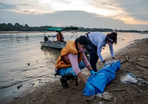 Mais de cem botos morrem em lago superaquecido no Amazonas