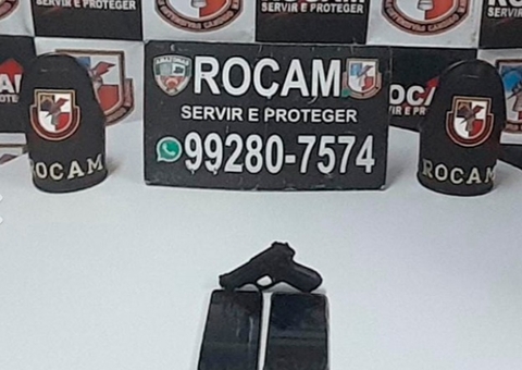 Polícia apreende adolescentes com arma falsa e moto com placa adulterada em Manaus