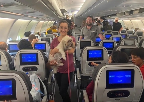Segundo voo com pets e brasileiros que estavam em Israel chega ao RJ