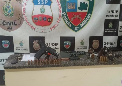 Foragido de Goiás é preso no Amazonas