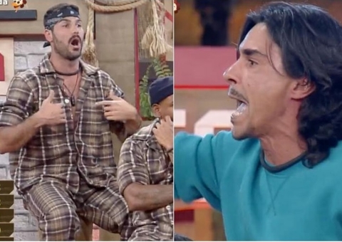 André bate boca com Shay durante formação da roça: 'Mentiroso e covarde'