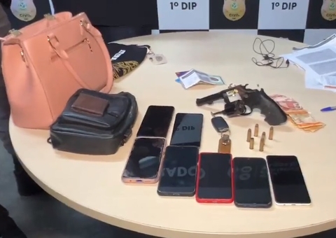 Trio é preso após cometer arrastão no Centro de Manaus