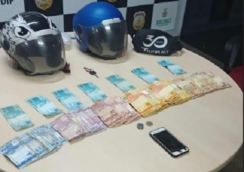 Homem é preso ao tentar depositar R$ 8 mil roubado em Manaus
